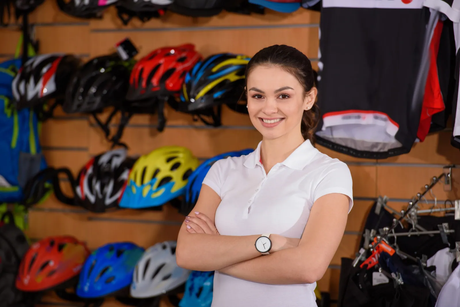 Ryden-branded entry-level knee pads and kids' BMX protective gear arranged for shop-branded private label